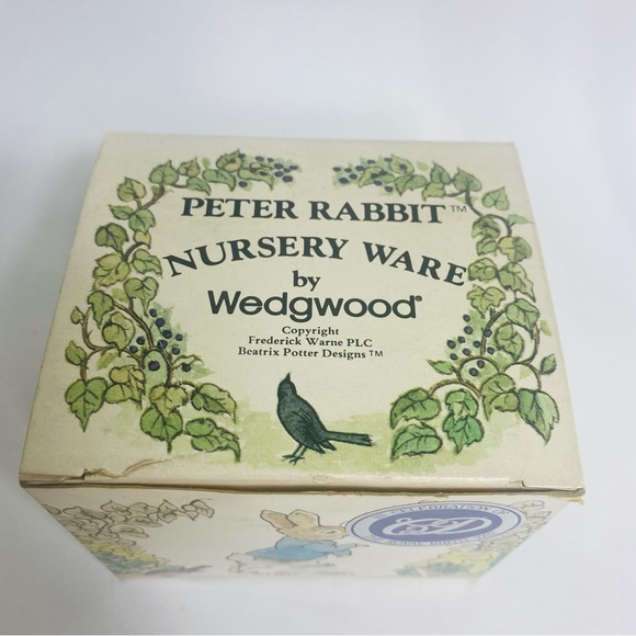Wedgwood Peter Rabbit Nursery Ware Mug Celebration of Royal Birth 1982 William - Picture 10 of 10